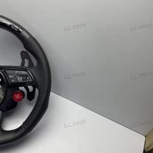 Volante de Cuero y Fibra de Carbono LED Personalizado de Alta Calidad para <span class=keywords><strong>Audi</strong></span> A5/A6/A7/A8/A4/S4/S5/RS3/<span class=keywords><strong>RS4</strong></span>/RS5 - Venta Directa al por Mayor - Product Image 5