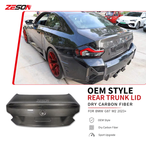 Dry Carbon Fiber OEM-stijl achterklep voor BMW G87 M2 2023+ G42 M240i 2022+ vervangende bodykit - Product Image 1