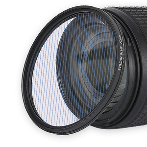 <span class=keywords><strong>Filtre</strong></span> étoile Blue Streak pour objectif vidéo DSLR Cinematice 49-82mm - Product Image 4