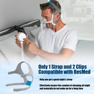 Sangle de remplacement durable et de qualité pour <span class=keywords><strong>masque</strong></span> CPAP, compatible avec <span class=keywords><strong>Resmed</strong></span> <span class=keywords><strong>Airfit</strong></span> Air Touch <span class=keywords><strong>N20</strong></span> - Product Image 6