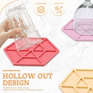 Silicone Coasters Placemat <b>Table</b> Trivet Mat Set, Heat Resistant Silicone <b>Table</b> Mats for Home Kitchen Dining <b>Table</b> <b>Protection</b> - Product Image 3