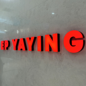 Biểu tượng tùy chỉnh Acrylic 3D LED chiếu sáng thư kênh ngoài trời kinh doanh quảng cáo ánh sáng cho các trường học và bệnh viện - Product Image 6