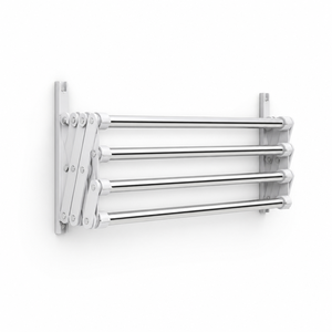 Tendedero de <span class=keywords><strong>Ropa</strong></span> Retráctil y Plegable de Acero Inoxidable para Montar en la <span class=keywords><strong>Pared</strong></span> - Product Image 3