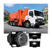 Certificazione ECE R10 Automotive 90mm 3.5 pollici faro Led 45W Hi/Lo Beam fari a LED con luce di parcheggio