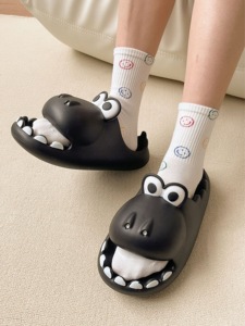 Chaussons gonflables dinosaures tendance pour l'intérieur avec semelle extérieure en EVA, embout en <span class=keywords><strong>acier</strong></span> et fonction antidérapante pour toutes les saisons - pour usage domestique - Product Image 3