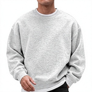 Sudadera Oversize para Hombre, Personalizada OEM, de Alta Calidad, 380 GSM, 100% Algodón Tejido, de Secado Rápido, con Hombros Caídos - Product Image 1