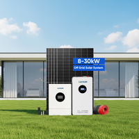 Lovsun Solarstromsystem 5kW 10kW 5kVA 5000W Energie Off-Grid Hybrid-Generatorsystem mit Lithium-Batterie für Zuhause