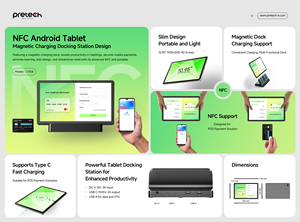 Sáng tạo <span class=keywords><strong>Android</strong></span> thiết bị đầu cuối POS NFC màn hình thanh toán Máy 1920x1200 incell 11 inch <span class=keywords><strong>Android</strong></span> <span class=keywords><strong>tablet</strong></span> cho bán lẻ POS - Product Image 6