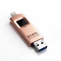 Memoria USB Metálica de 256GB/128GB, USB 3.0, Nueva