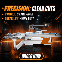 Scie à panneaux automatique ZICAR NOVA32PRO avec table coulissante pour la découpe de feuilles de MDF et de contreplaqué