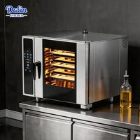Four à convection professionnel GN 1/1, four combiné pour la cuisson et la rôtissage, avec fonction de lavage automatique, équipement de cuisine