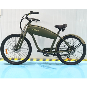 Vélo électrique vintage à pneus larges de 26 pouces avec dérailleur 7 vitesses, pneus Fat 26x4.0, style 750w Fat - Product Image 5