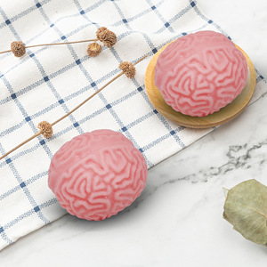 Nouvel Arrivage : Jouet Créatif Anti-Stress en TPR en Forme d'Organes Cérébraux, Balle à Presser pour Enfants, Jouet Sensoriel Squishy d'Halloween - Product Image 5