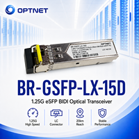Module Fibre Optique SFP 1000Base LX Économique 1310nm SMF Duplex LC DOM 15km Plug and Play Gigabit