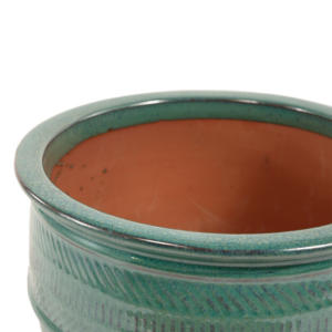 Jardinière en céramique super respirante - Double trous de drainage Anti-moisissure des racines Pot d'intérieur et d'extérieur - Product Image 3