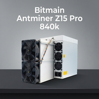 Offre Spéciale Bitmain Antminer Z15 Pro 860k 840KSol Equihash ZEC Miner Machine de Minage Crypto à Faible Consommation en Stock Livraison Rapide