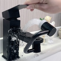 Robinet de salle de bain universel rotatif à 1080 degrés avec bras robotique, extension anti-éclaboussures pratique pour bain de bouche, vente en gros