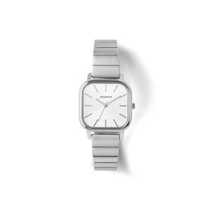 Montre classique carrée pour femmes, luxe, affaires, acier inoxydable, mouvement à quartz analogique, résistante à l'eau, logo personnalisé, acier, femmes - Product Image 6