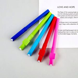 Bolígrafos de Gel Personalizables de Alta Calidad con Logotipo, Ancho de Escritura de 0.5 mm, Color Naranja Brillante, Dorado y Morado, Regalos Promocionales Publicitarios para Hoteles - Product Image 4