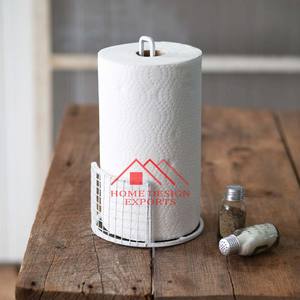 ที่ใส่กระดาษทิชชูแบบม้วนเหล็กชุบสังกะสีแบบเรียบง่ายสำหรับโรงแรมและร้านอาหารที่ใส่กล่องทิชชูบนโต๊ะดีไซน์ล่าสุด - Product Image 6