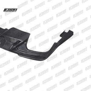 ICOOH Racing GT500 Style Kit de carrosserie en Fiber de carbone diffuseur de lèvre arrière pour Ford <span class=keywords><strong>Mustang</strong></span> 2018-2020 - Product Image 5