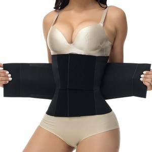 Al por mayor Faja corsé transpirable de caucho natural con triple envoltura, control de abdomen y cintura, moldeador corporal para entrenamiento y sudoración - Product Image 2