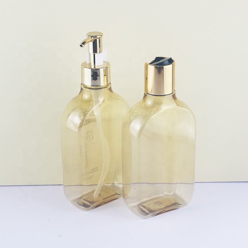 hard plastic lotion bottle