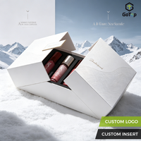 Boîte cadeau Pure White Supplement, emballage à double ouverture, boîte rigide de luxe pour produits de santé, certifiée