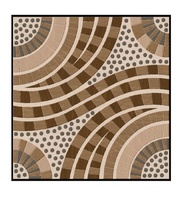 Carreaux de sol extérieurs antidérapants en porcelaine rustique 40x40, fabriqués en Inde, finition rustique, épaisseur 12 mm, garantie à vie