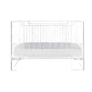 acrylic canopy crib