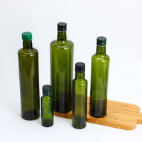 Bouteilles de vinaigre Marasca Dorica Bouteilles en verre avec couvercle en aluminium 500ml 750ml 1L