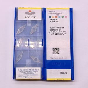 Insertos de torneado originales ZCC.<span class=keywords><strong>CT</strong></span> para la profesión del acero, insertos de carburo VCGT, YNG151C, 1, 2, 2 - Product Image 1