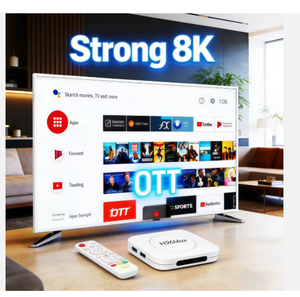 H96 Max Eagle Pro 4K <span class=keywords><strong>IPTV</strong></span> Ultra HD HDR10+ Android 14 <span class=keywords><strong>Smart</strong></span> OTT <span class=keywords><strong>IPTV</strong></span> Décodeur pour les pays européens - Product Image 1