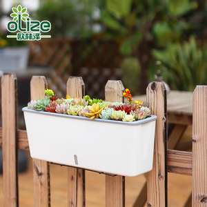 New Styles PP Flower <strong>Pot</strong> Plastic Gardening Planter Vegetable <strong>Rectangle</strong> <strong>Plant</strong> <strong>Pots</strong> - Product Image 2