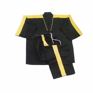 Uniformes Esenciales para Entrenamiento y Competición de Karate en una Práctica Caja - Blanco Brillante 100% Poliéster, Todas las Tallas Disponibles - Product Image 1