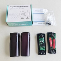 Fotocélula 12V/24V, Sensor de Haz Infrarrojo Moderno para Puerta Automática