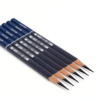 Ensemble de crayons à dessin ZKJ avec mine noire, grades doux/moyens/durs pour les étudiants en art