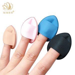 Mini almohadilla de aire para dedo, corrector, maquillaje, esponja, gotas de agua, punta de los dedos - Product Image 1