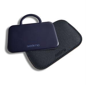 PU Pouch Makeup <b>Mirror</b> Cheap Custom Epoxy Sticker Creative Handbag Shape Pocket <b>Mirror</b> - Product Image 5