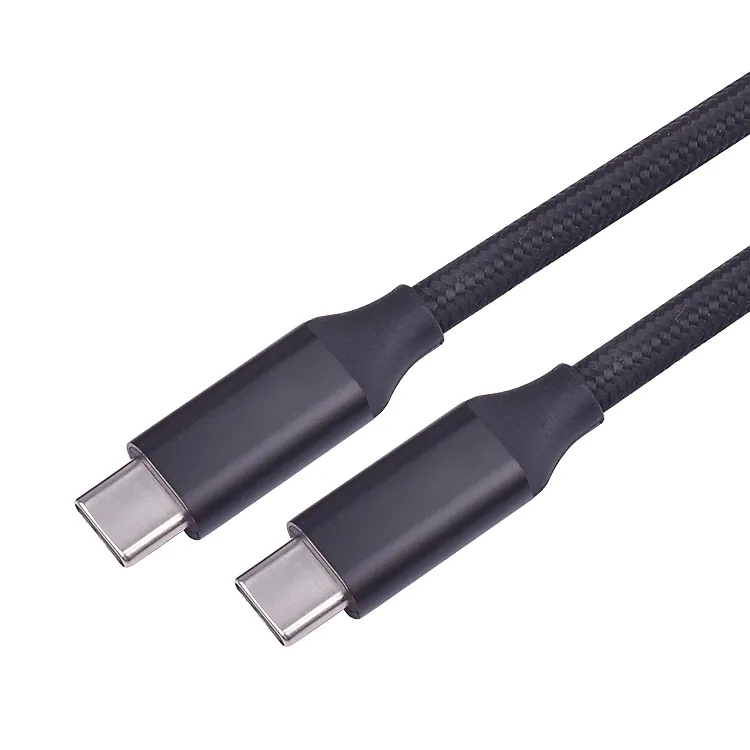 Braided Usb-c High Speed Transfer To 1m Usb Typ-c 2 10gbps Usb3.1 Gen2 100w 5a Type C 3.1 Gen 1 Cable