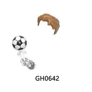G0153 G0182 G0183 Messi Neymar Mbappé Haaland Jouet de construction pour enfants, figurines de collection de joueurs de football, cadeau - Product Image 5