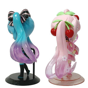 Figura de Anime Japonés Estilo Q, 2 Estilos, <span class=keywords><strong>Sakura</strong></span> y Fantasma de las Nieves, Figura de PVC para Decoración de Pasteles, para Fanáticos - Product Image 3