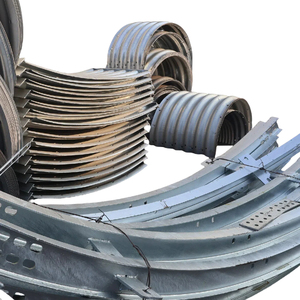 Galvanized Corrugated Metal Culvert 3m Round/Oval Section Shape <strong>Welding</strong> Cutting Bending Punching Services Burial <strong>Pipe</strong> - Product Image 5