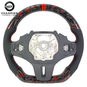 พวงมาลัยคาร์บอนไฟเบอร์สำหรับรถยนต์ที่มีระบบทำความร้อน G21รถสปอร์ต G20 M240 G80 G42 M2 M4ม. - Product Image 6