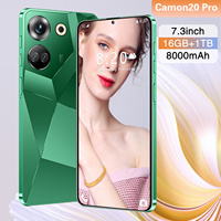 Camon 20 Pro 16+1TB, Pantalla HD de 108MP y 7.3 Pulgadas, Batería de 8000mAh, 5G, Doble SIM, LTE, Huella Dactilar en Español
