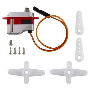 Ventes Flash : Moteur numérique sans noyau à engrenages métalliques KST X06 V6.0 DC6.0V 1.8Kgf.cm 0.07sec HV avec boîtier en alliage d'aluminium pour planeurs RC - Product Image 4