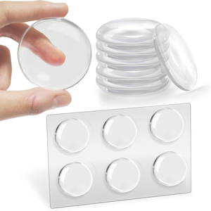 透明小中大门挡圈硅墙盖门挡保护器 - Product Image 1