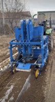 Film plastique pour semoir à maïs, paillage et irrigation goutte à goutte |   Machine à former des sillons |   2 rangées |   70HP |   Largeur de 1100 mm |   Moteur |   Équipement |