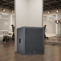 Subwoofer mono LS3 LS Series LS118B/LS218B 18 pouces 4/8 ohms 700W/1400W, enceinte en bois, à poser au sol
