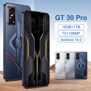 Smartphone étanche 5G débloqué Gt30pro original 16 Go + 1 To, vente chaude 2025, avec coque, écran LED 4K, appareil photo arrière 108 MP - Product Image 1